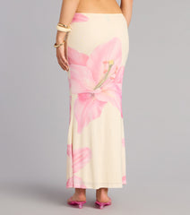 Floral Confidence Maxi Skirt