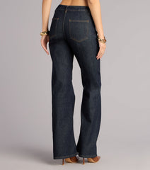 Effortlessly Dialed In Denim Flare Jeans