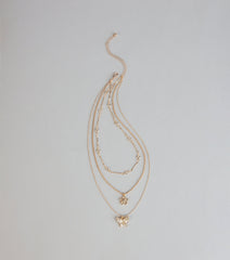 Garden Glow Layered Necklace