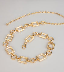 Shape Shift Chain Belt