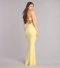 Alaina Glitter Knit Mermaid Dress