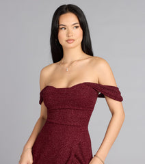 Hope Glitter A-Line Formal Dress