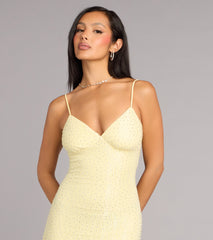 Raya Rhinestone Mermaid Formal Dress