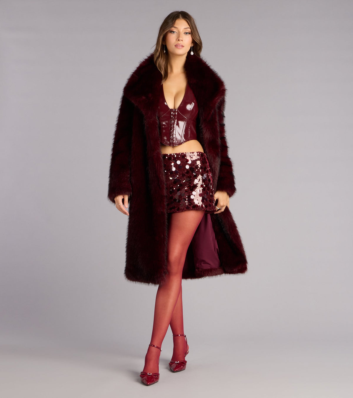 High Gloss Attitude Corset Top