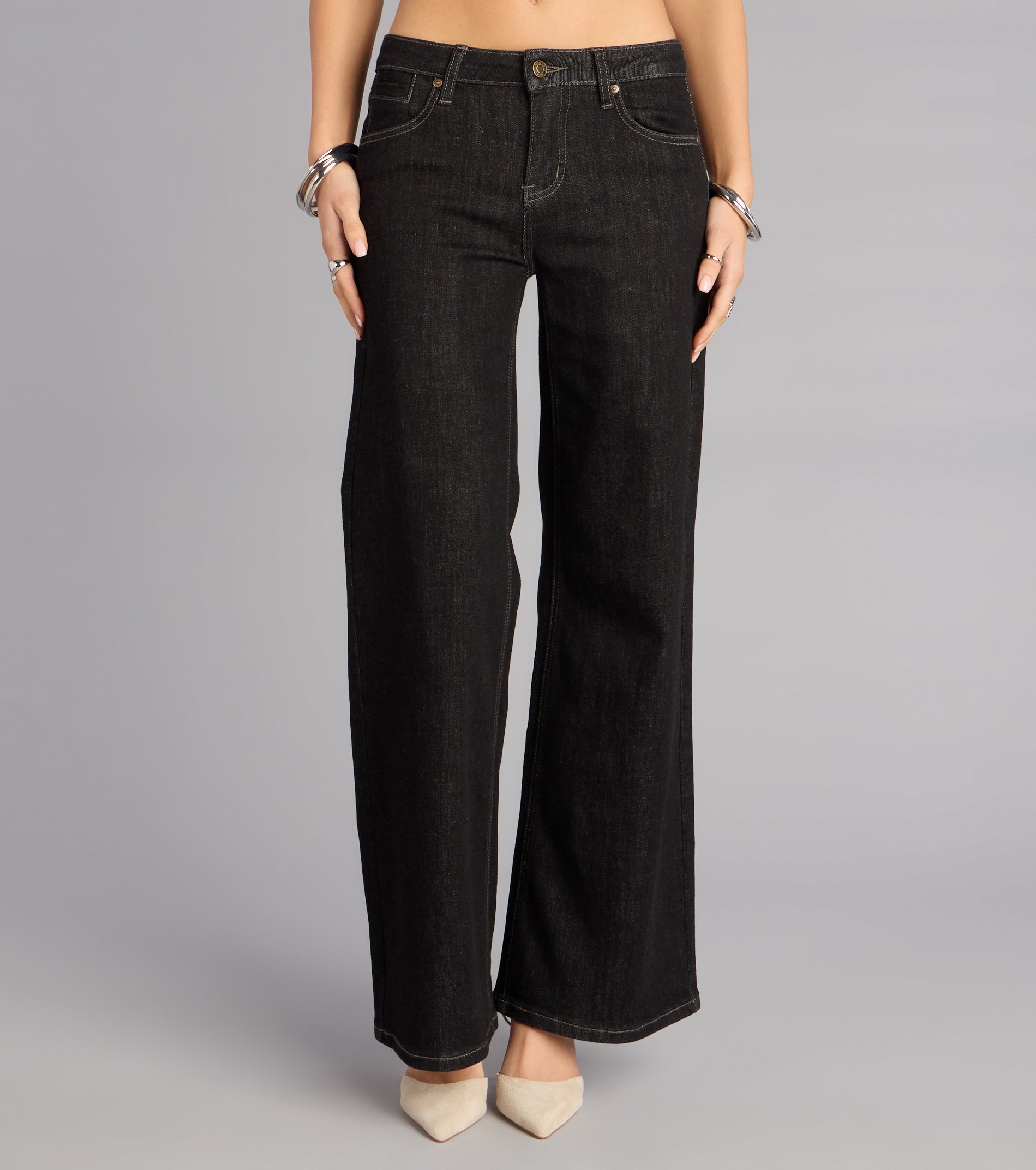 City Stroll Straight Leg Jeans