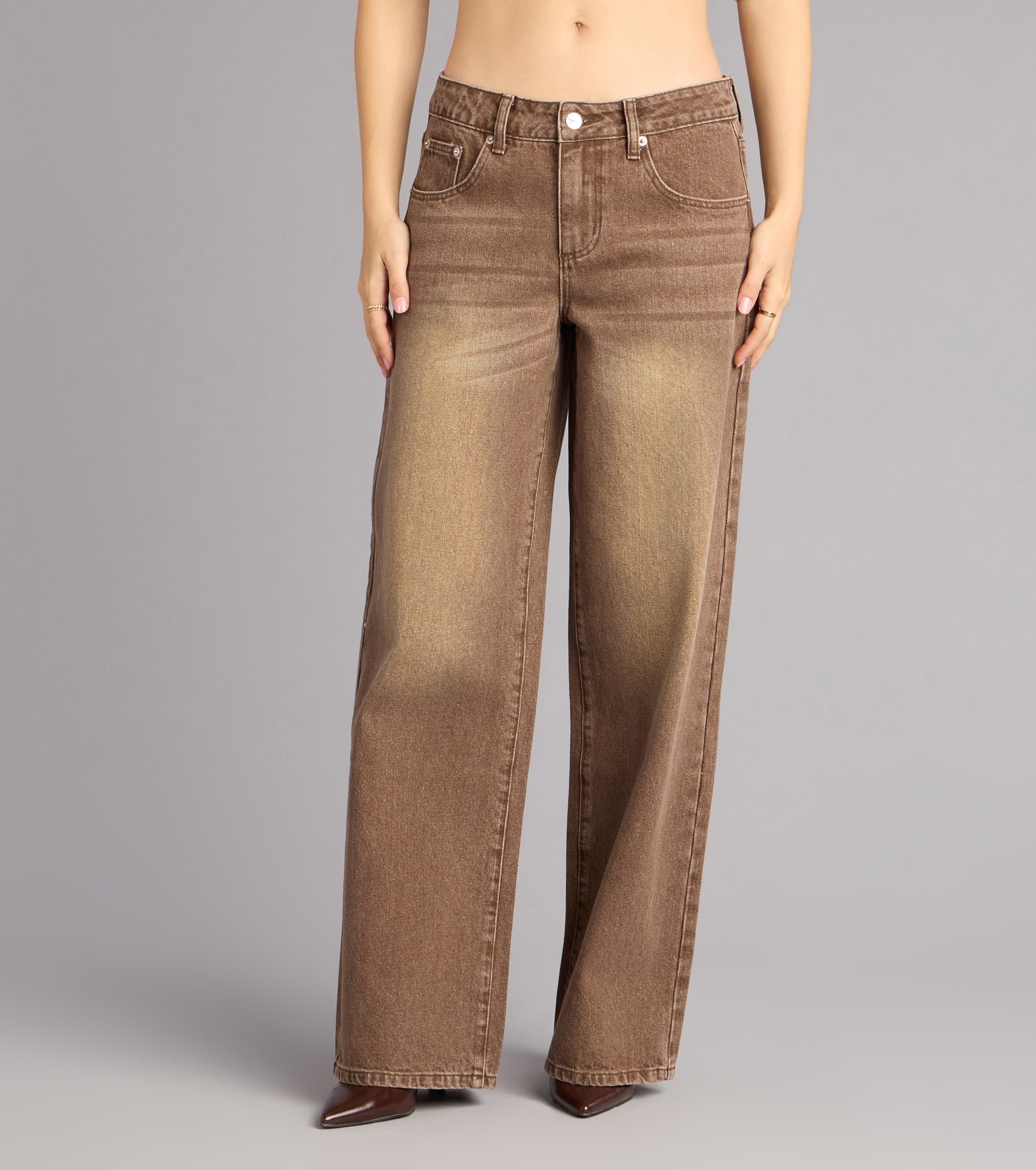 Off Duty Muse Wide Leg Denim Jeans