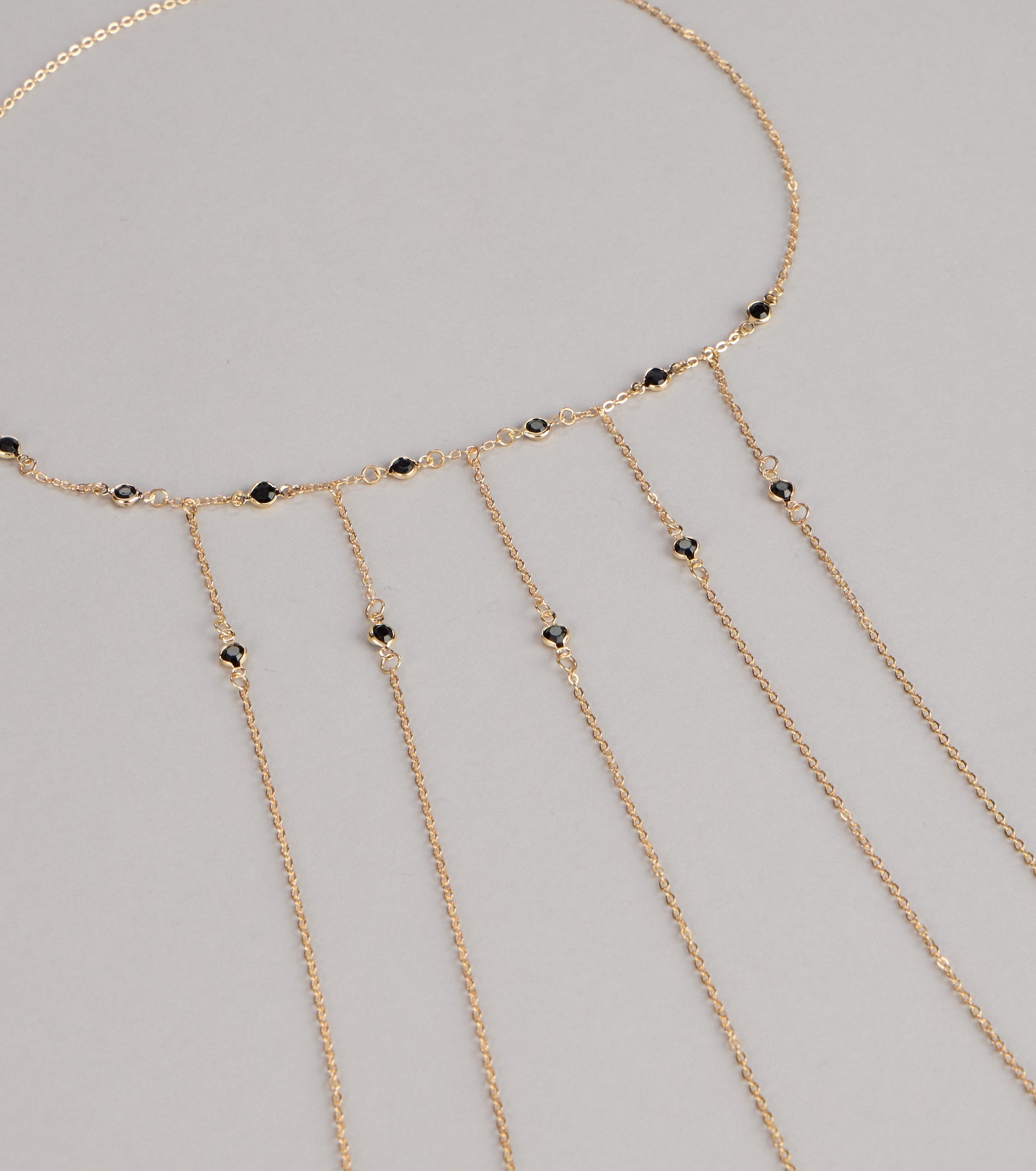 Quiet Luxury Back Chain Body Jewelry