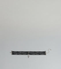 Romantic Rebel Lace Cross Choker