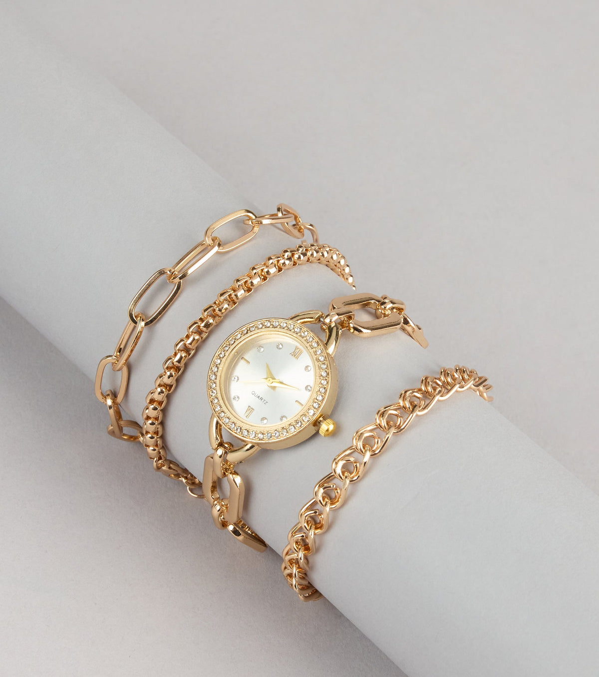Right On Time Watch Bracelet Set