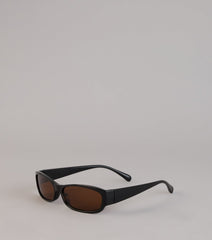 Chic Mood Rectangle Sunglasses