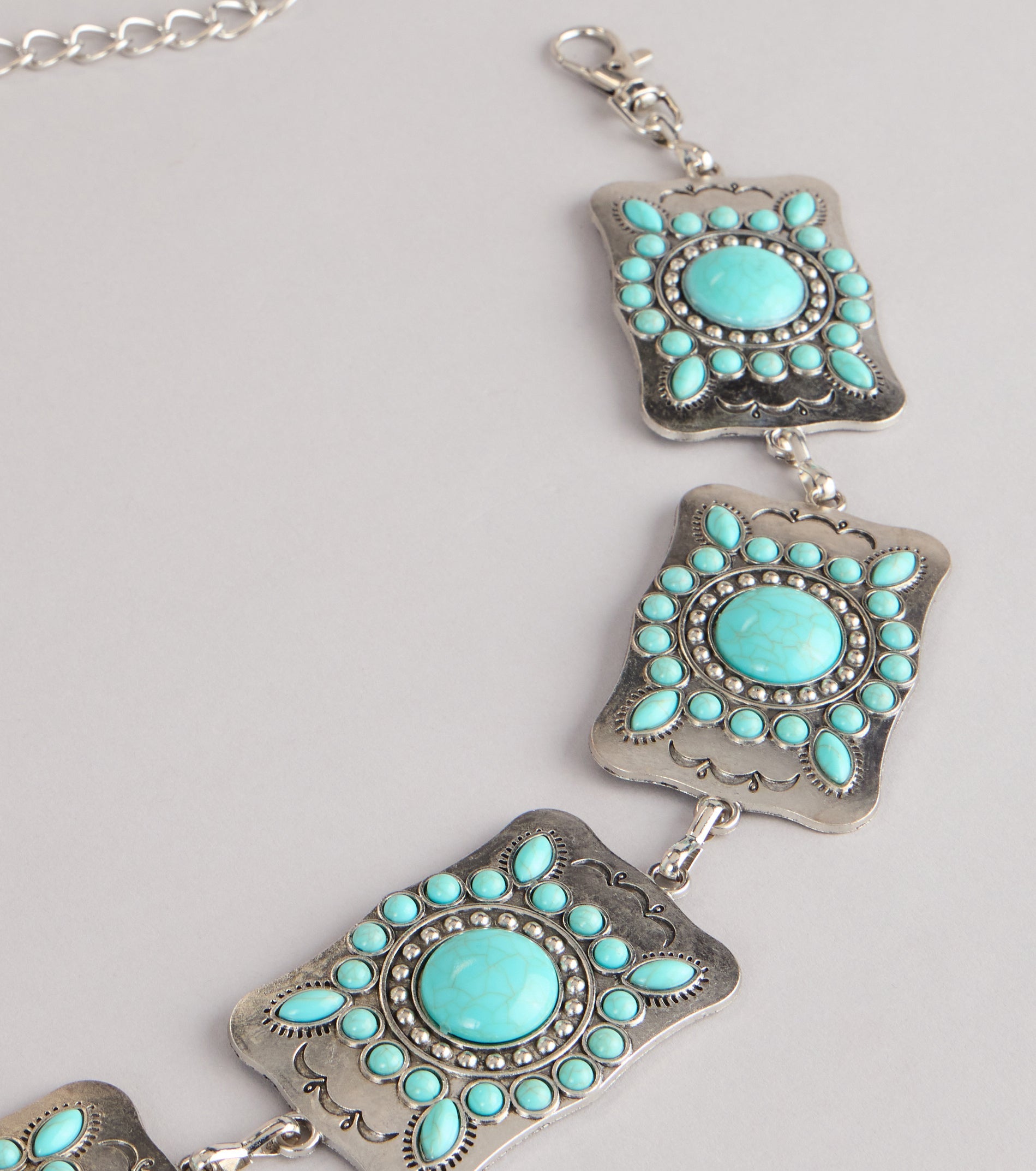 Desert Glow Concho Chain Belt