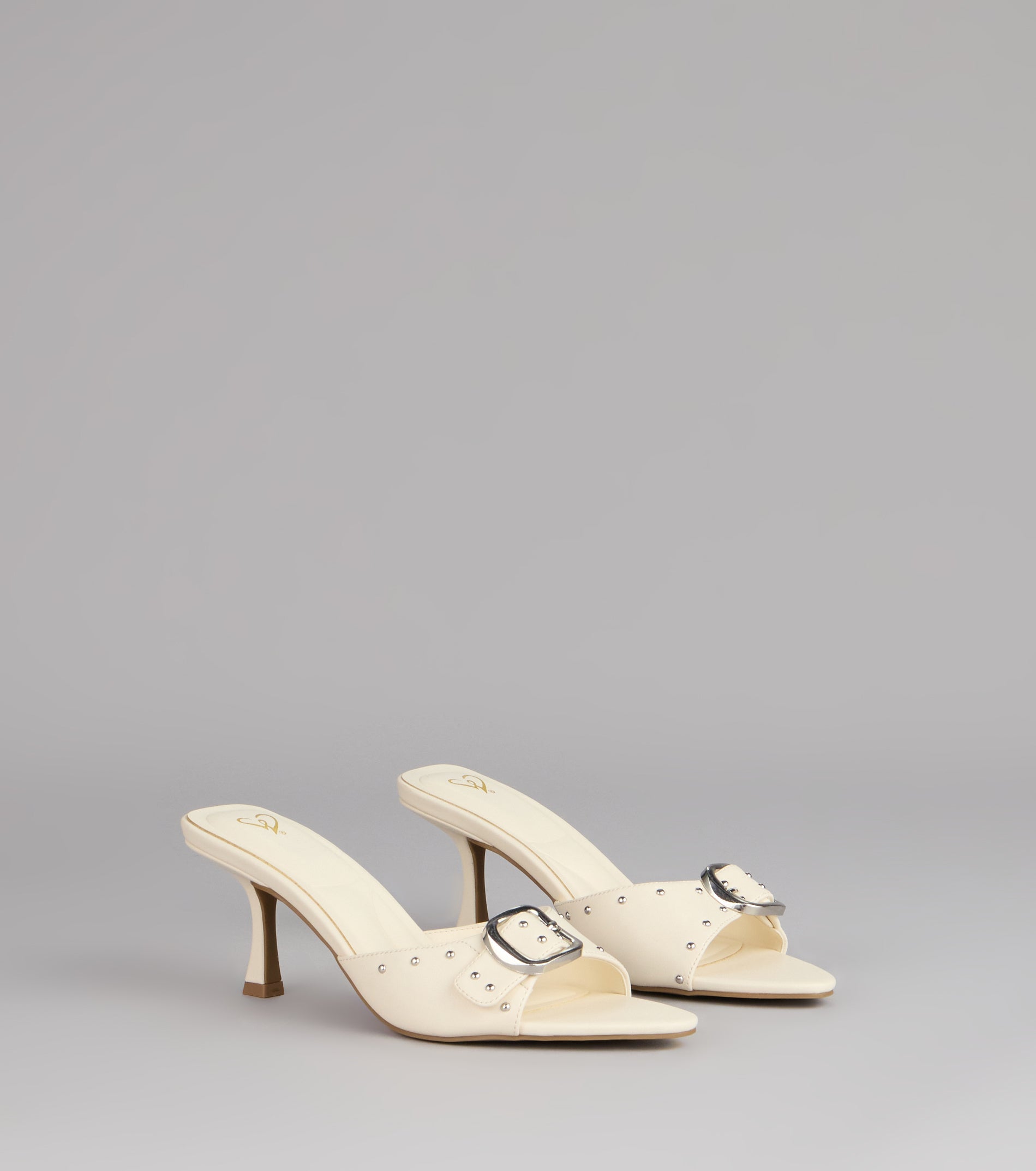 Dress It Up Buckle Stiletto Heels
