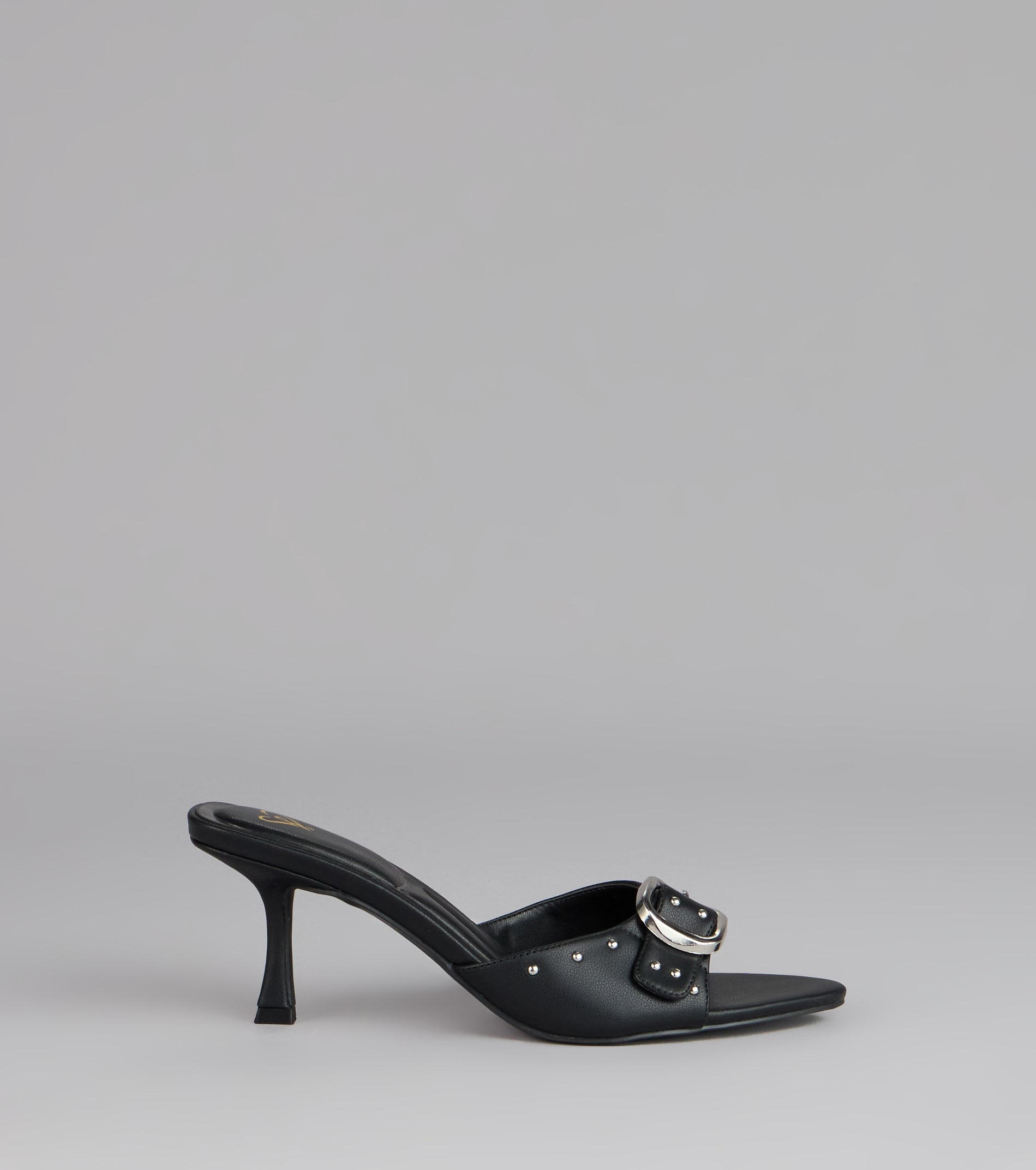 Dress It Up Buckle Stiletto Heels
