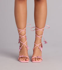 Flirty Extra Butterfly Stiletto Heels