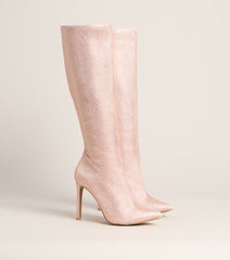 Steal The Night Rhinestone Boots