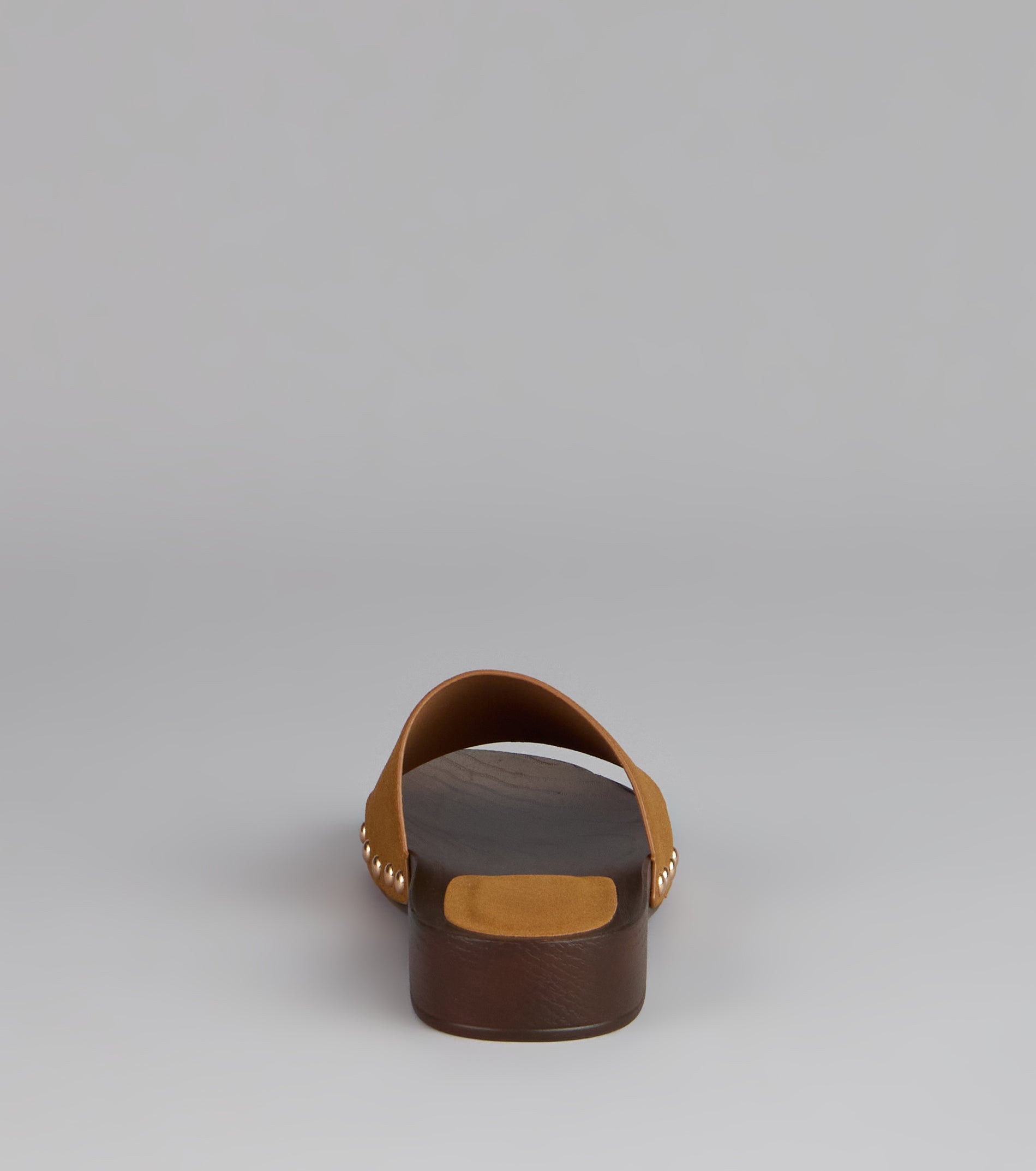 Easy Does It Wood Sole Slide Sandals