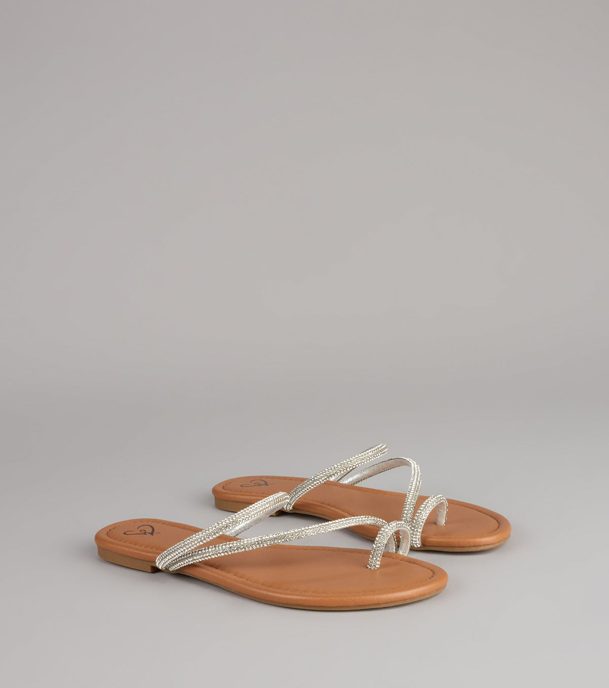 Twinkle Toes Rhinestone Strappy Sandals